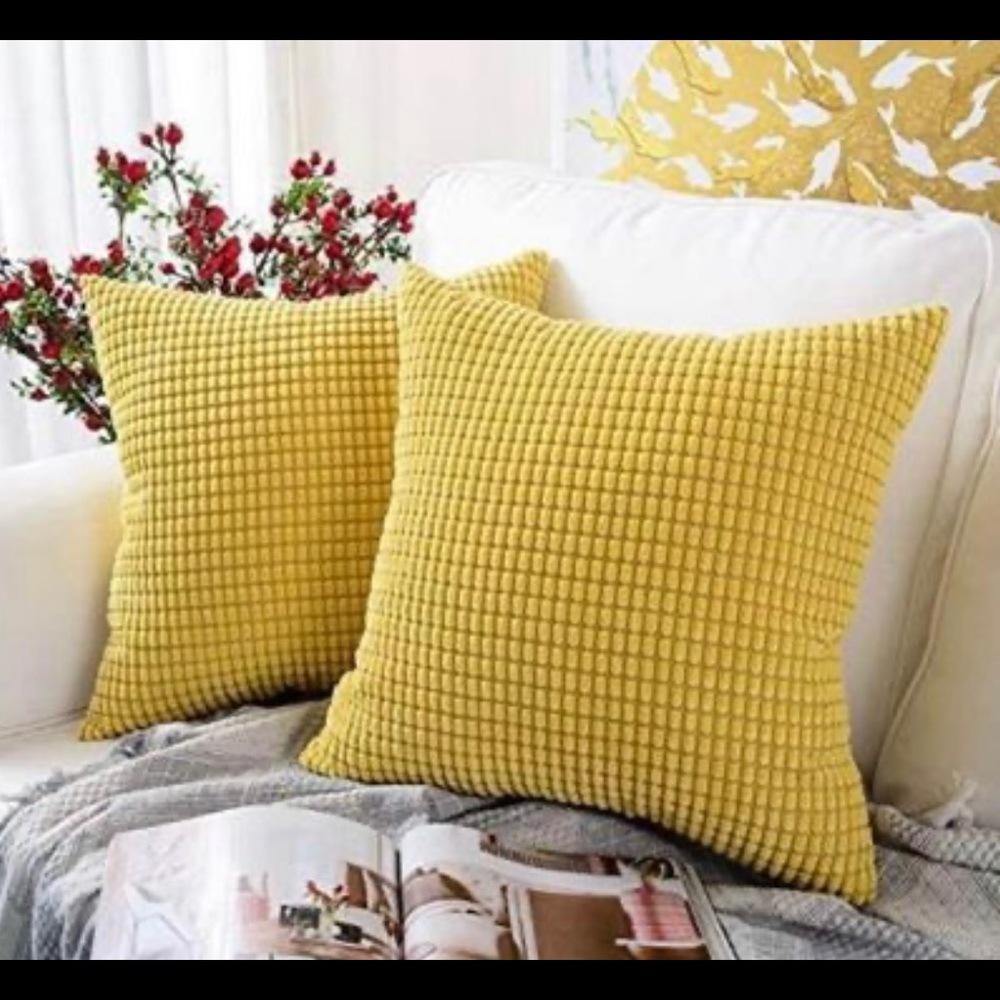 Throw Pillow Covers- Indoor (Set of 2)